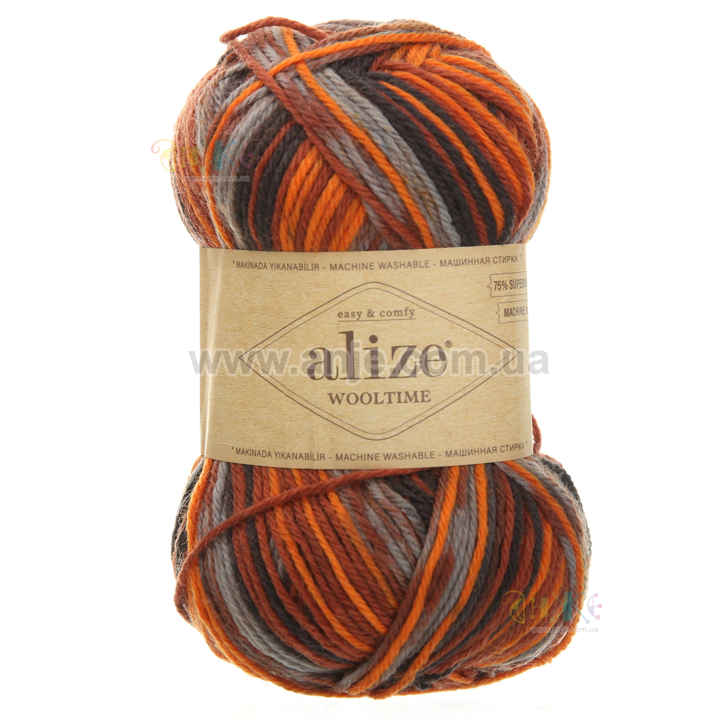 Пряжа "Alize Wooltime 200 М" - Магазин Анже